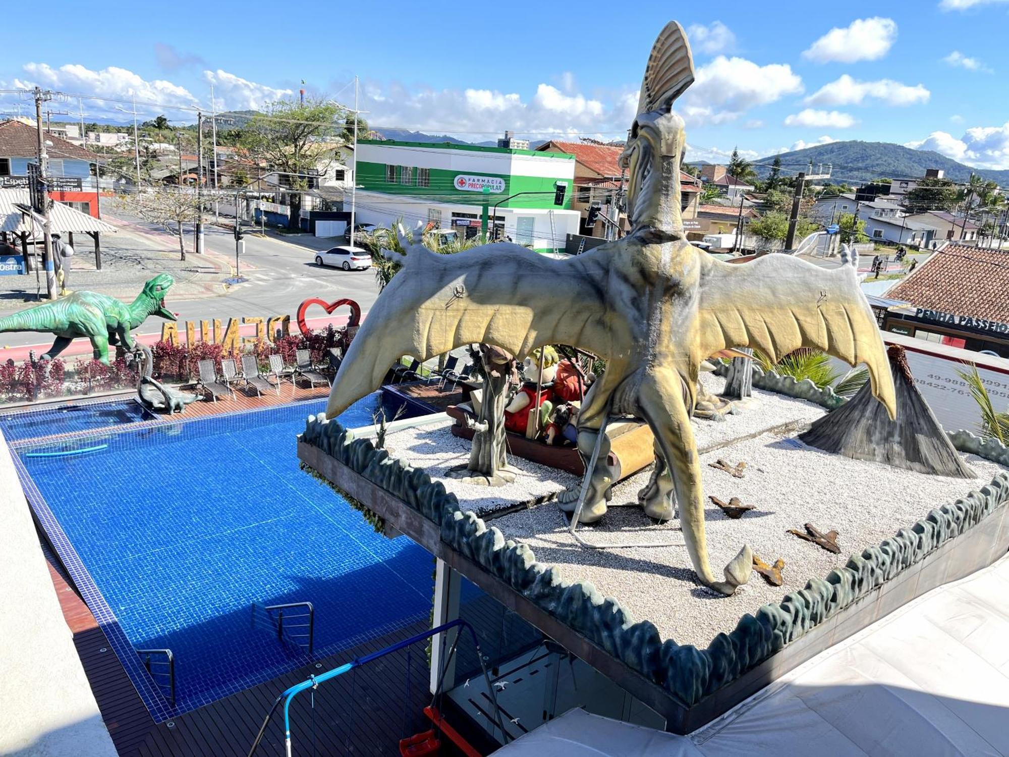 Hotel Recanto Dos Dinossauros Penha  Εξωτερικό φωτογραφία