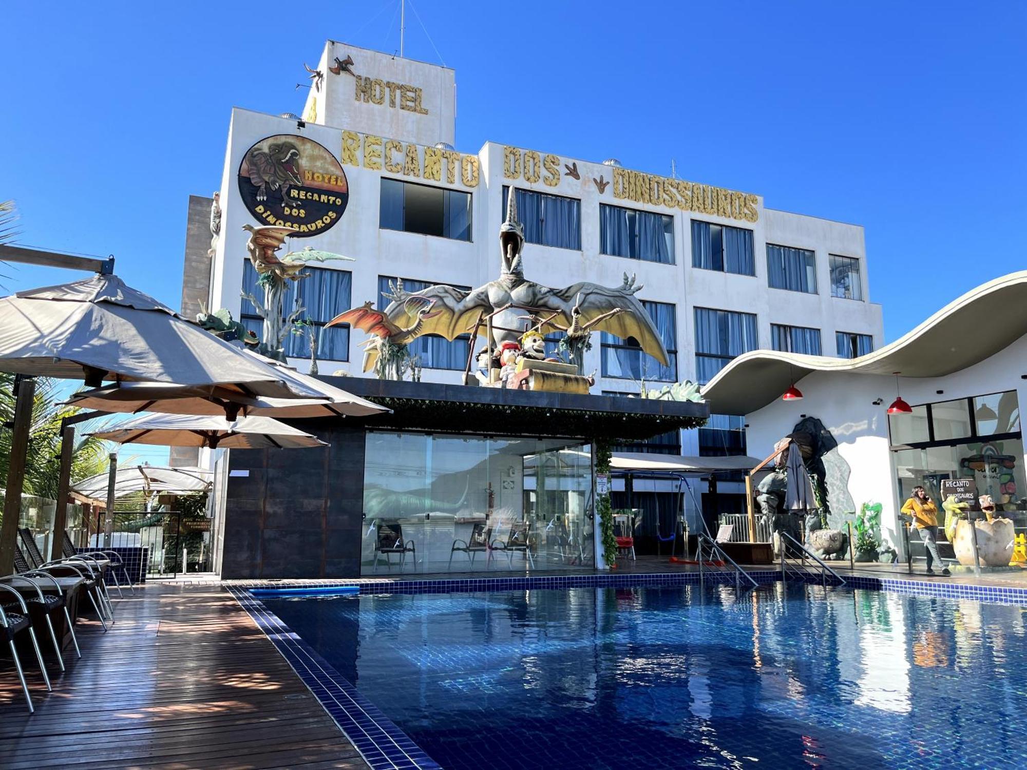 Hotel Recanto Dos Dinossauros Penha  Εξωτερικό φωτογραφία